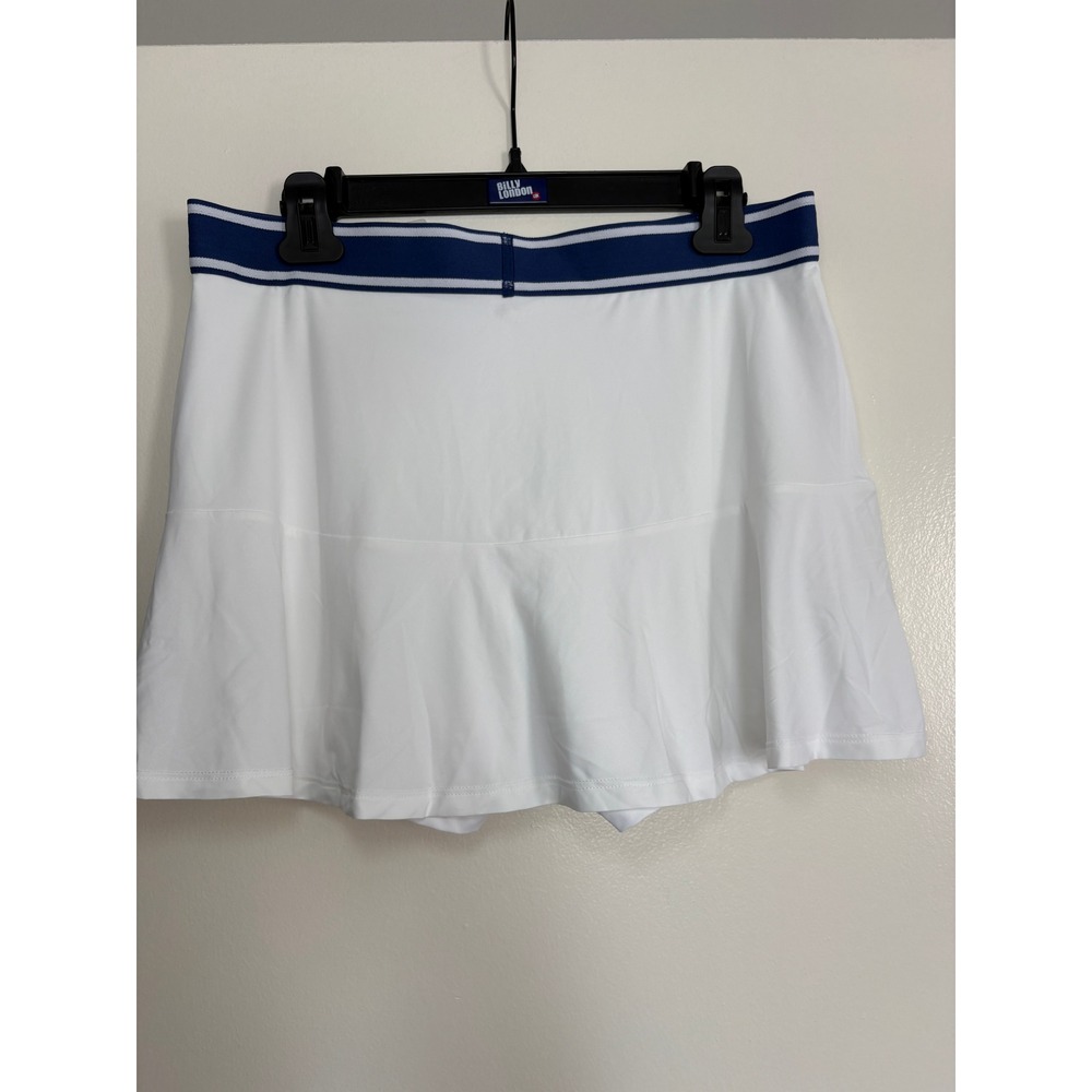 NWT Women's Peter Millar Francoise Court Skort Large White LF22EB100 Striped - Picture 7 of 9